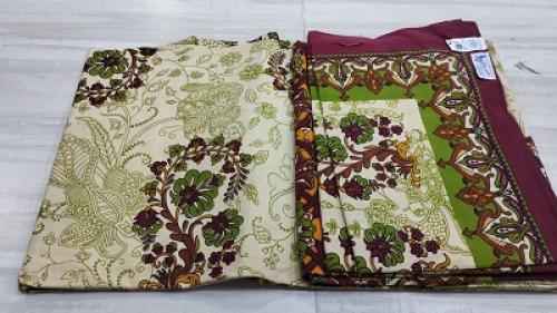 BEDSHEET JAIPUR PRINTED 90X108 2 PILLOW COVER